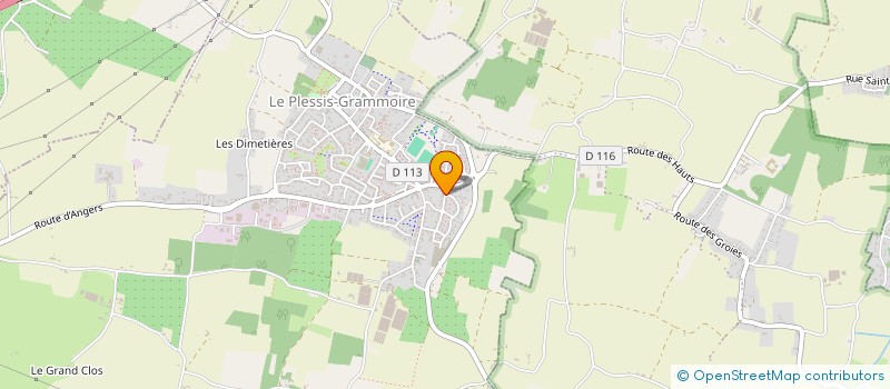 localisation de l'entreprise 944 102 912   LE PLESSIS-GRAMMOIRE