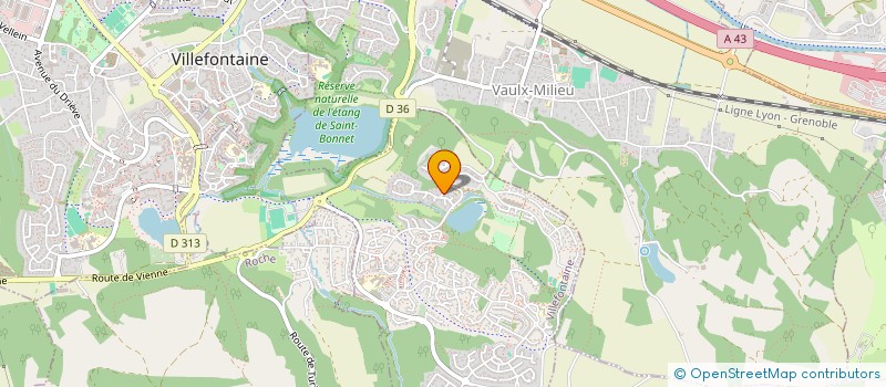 localisation de l'entreprise 944 161 777   VILLEFONTAINE