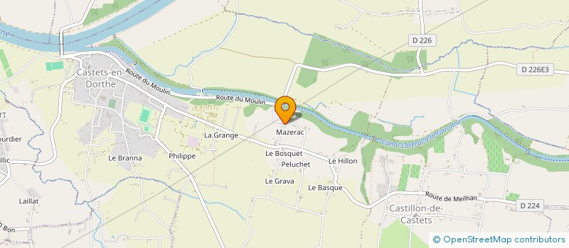 localisation de l'entreprise 944 163 351   CASTETS ET CASTILLON