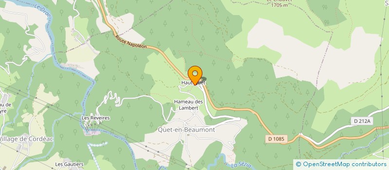 localisation de l'entreprise 944 184 357   QUET-EN-BEAUMONT