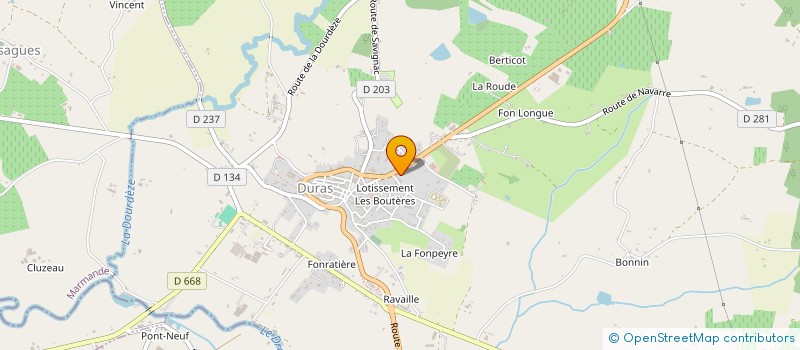 localisation de l'entreprise 944 266 535   DURAS