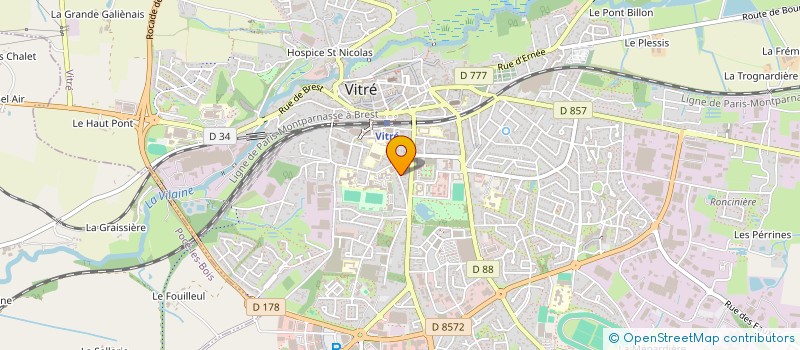 localisation de l'entreprise 944 402 734   VITRE