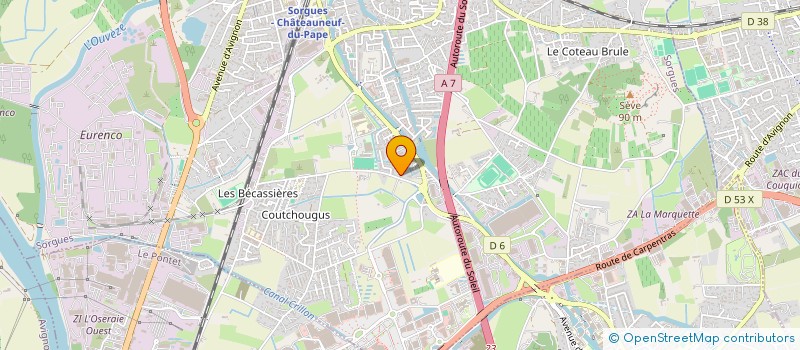 localisation de l'entreprise 944 477 074   SORGUES