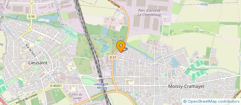 localisation de l'entreprise 944 651 884   MOISSY-CRAMAYEL