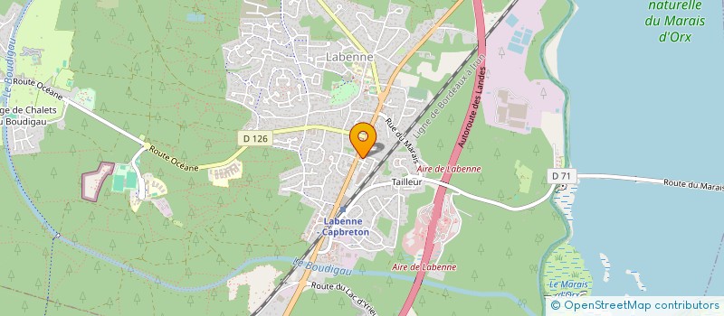 localisation de l'entreprise 944 727 627   LABENNE