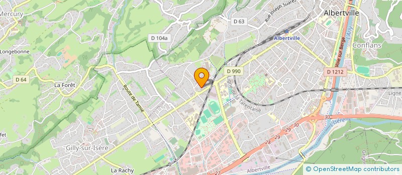 localisation de l'entreprise 944 777 838   ALBERTVILLE