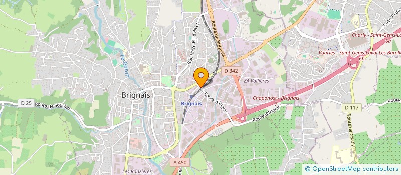 localisation de l'entreprise 944 895 770   BRIGNAIS