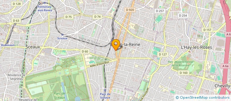 localisation de l'entreprise 944 950 260  à BOURG-LA-REINE