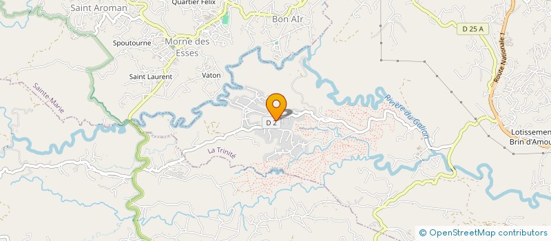 localisation de l'entreprise 944 999 895   LA TRINITE