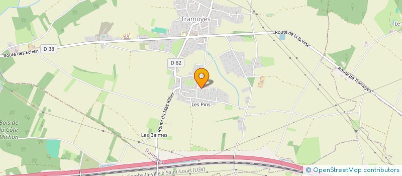 localisation de l'entreprise 945 039 725   TRAMOYES