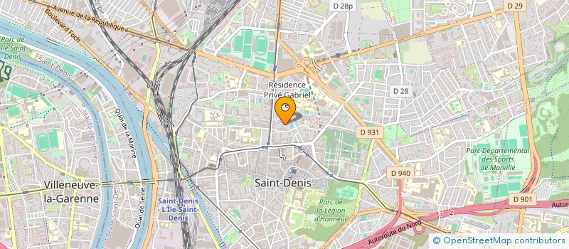 localisation de l'entreprise 945 125 904   SAINT-DENIS