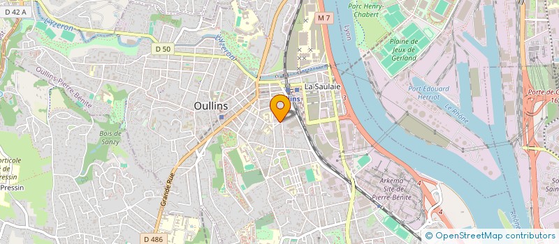 localisation de l'entreprise 945 204 899   OULLINS-PIERRE-BENITE