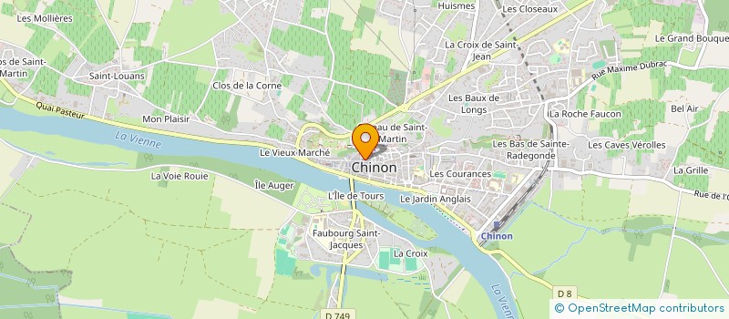 localisation de l'entreprise 945 219 772   CHINON