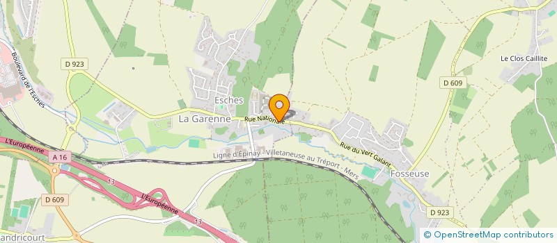 localisation de l'entreprise 945 266 765   MERU