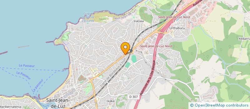 localisation de l'entreprise 945 279 438   SAINT-JEAN-DE-LUZ