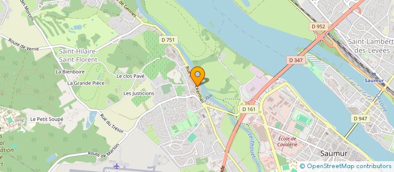 localisation de l'entreprise 945 284 214   SAUMUR