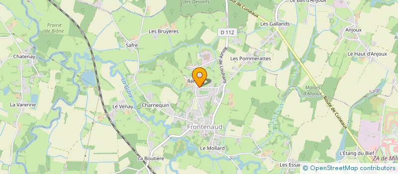 localisation de l'entreprise 945 343 481   FRONTENAUD