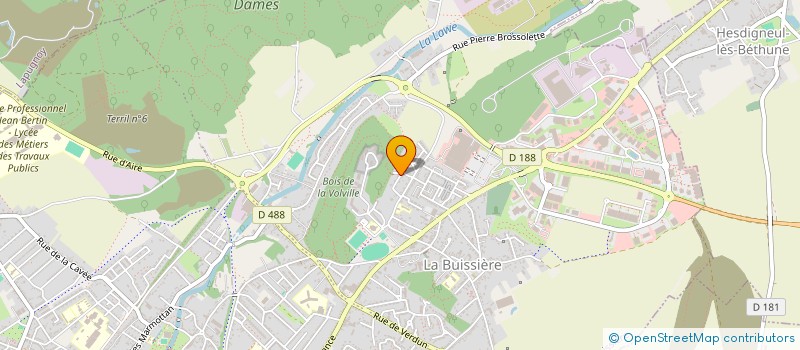 localisation de l'entreprise 945 362 572  à BETHUNE