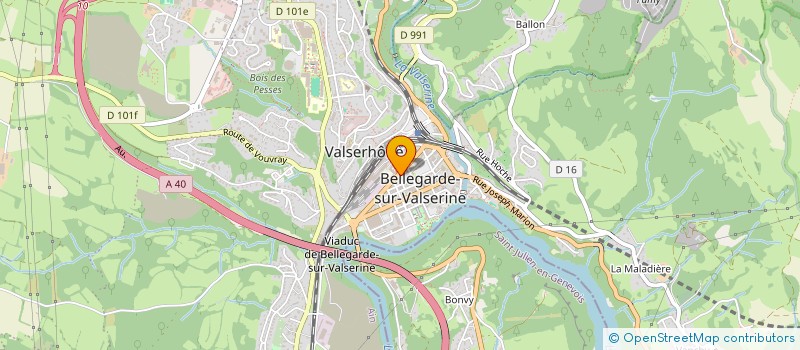 localisation de l'entreprise 945 à VALSERHONE