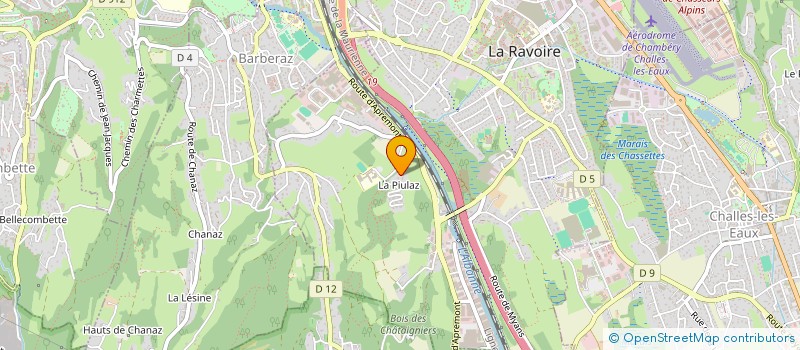 localisation de l'entreprise 947 450 755   LA RAVOIRE