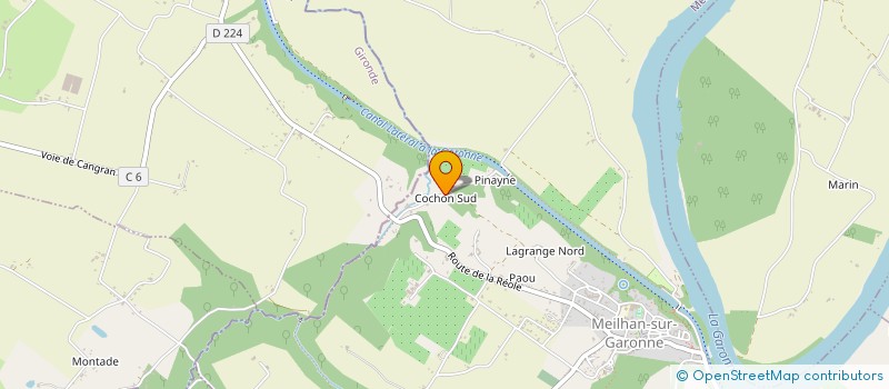 localisation de l'entreprise 947 466 116   MEILHAN-SUR-GARONNE