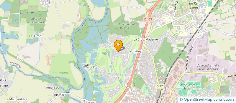 localisation de l'entreprise 947 468 229   BRUZ