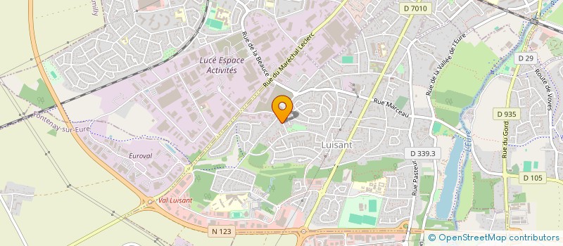 localisation de l'entreprise 947 469 029 à LUISANT
