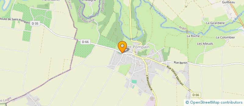 localisation de l'entreprise 947 475 513   SAINT-POMPAIN