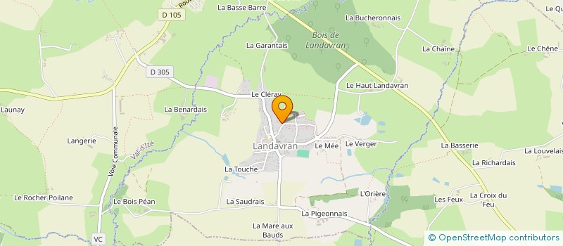 localisation de l'entreprise 947 476 206   LANDAVRAN