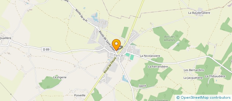 localisation de l'entreprise 947 476 545   TERCE