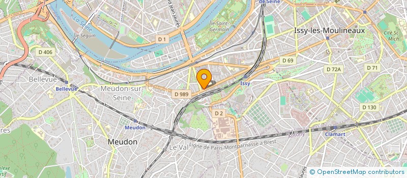 localisation de l'entreprise 947 478 715 à ISSY-LES-MOULINEAUX