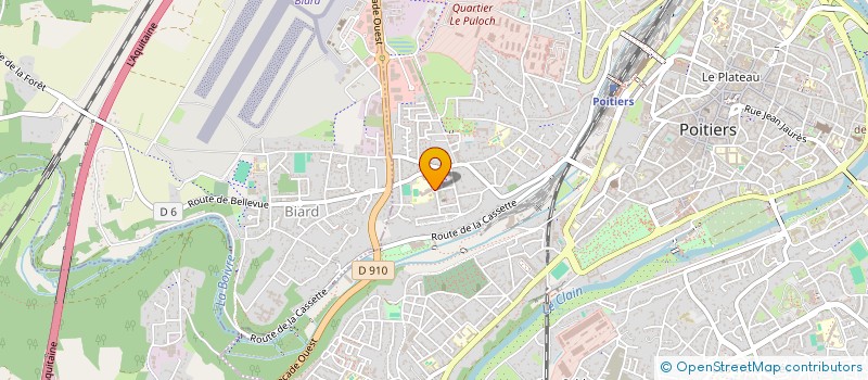 localisation de l'entreprise 947 479 887 à POITIERS