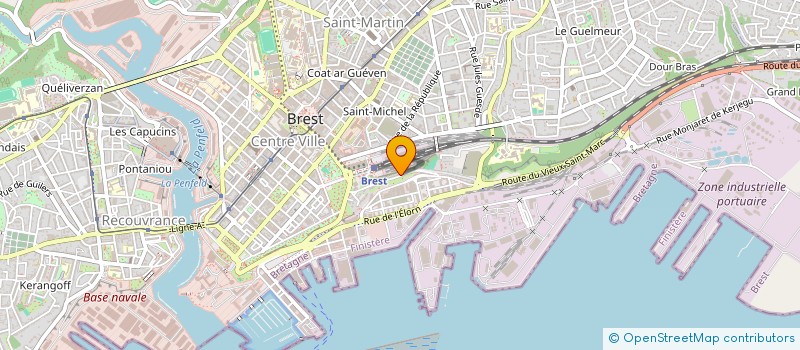 localisation de l'entreprise 947 480 620  à BREST