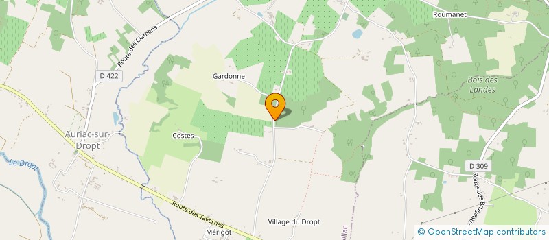 localisation de l'entreprise 947 491 338   PARDAILLAN