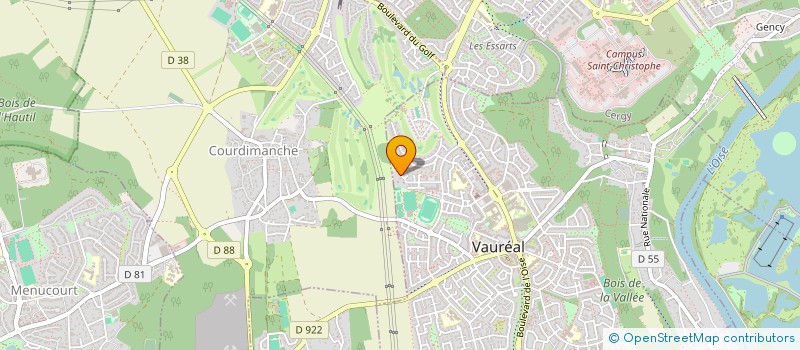 localisation de l'entreprise 947 491 361   VAUREAL