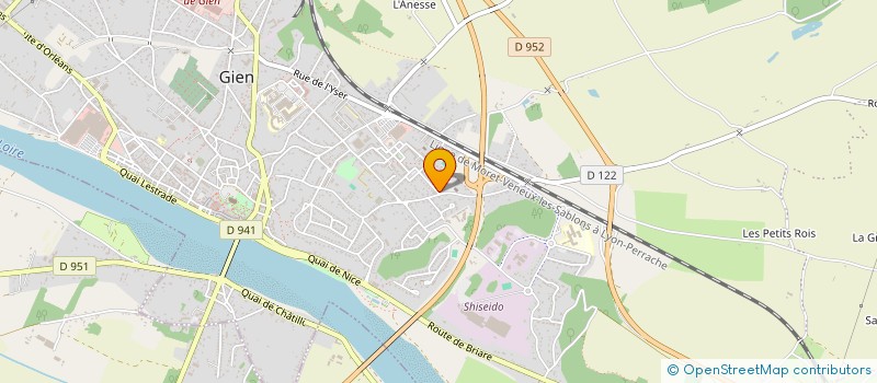 localisation de l'entreprise 947 492 161 à GIEN