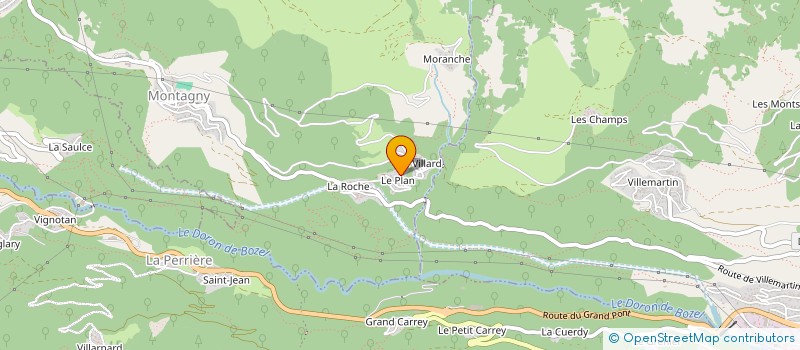 localisation de l'entreprise 947 495 628   CHAMPAGNY-EN-VANOISE