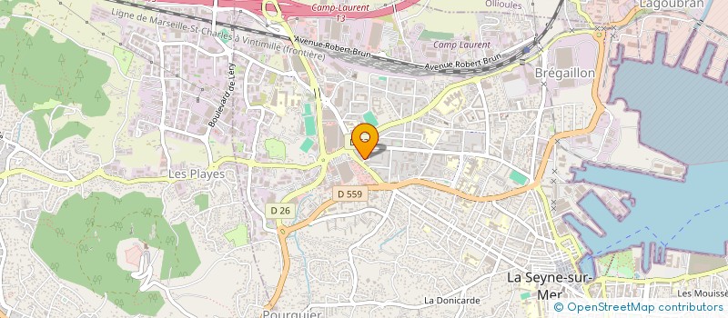 localisation de l'entreprise 947 498 713   LA SEYNE-SUR-MER