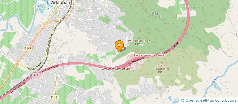 localisation de l'entreprise 947 500 864   FLAYOSC