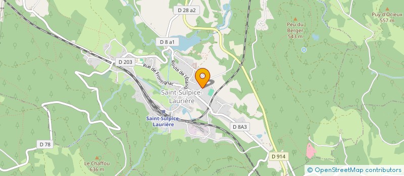 localisation de l'entreprise 947 501 748   SAINT-SULPICE-LAURIERE