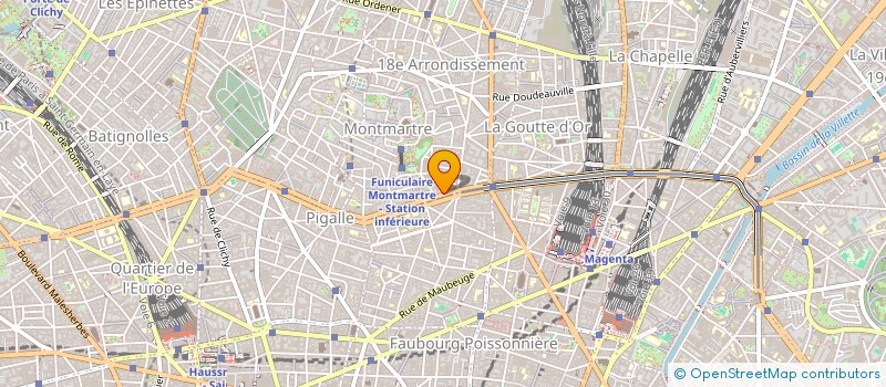 localisation de l'entreprise 947 504 049   PARIS 18