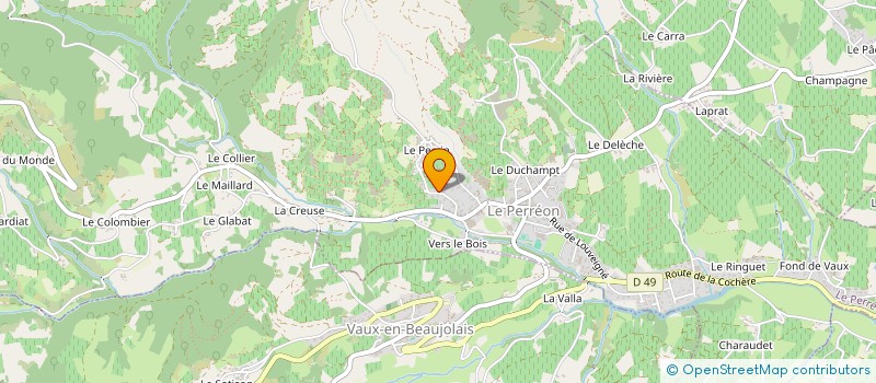 localisation de l'entreprise 947 506 846   LE PERREON