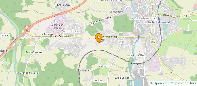 localisation de l'entreprise 947 513 487 à LA ROCHEFOUCAULD-EN-ANGOUMOIS