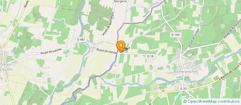 localisation de l'entreprise 947 518 999   SAINT-PAUL-TROIS-CHATEAUX