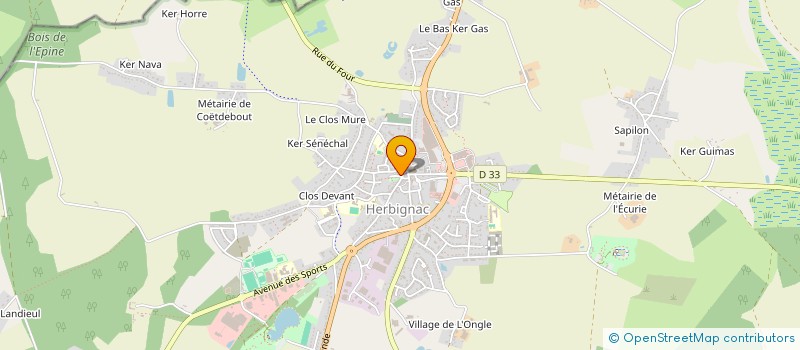 localisation de l'entreprise 947 521 258   GUERANDE