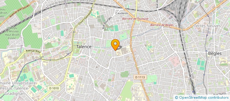 localisation de l'entreprise 947 527 370   TALENCE