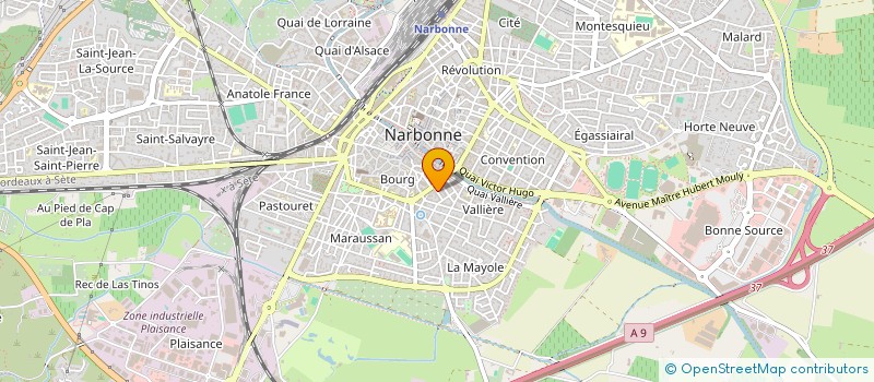 localisation de l'entreprise 947 534 459   NARBONNE