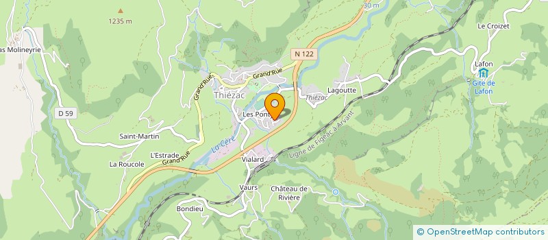 localisation de l'entreprise 947 535 704  à AURILLAC