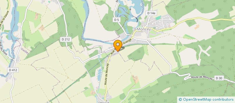 localisation de l'entreprise 947 536 900   MONCEY