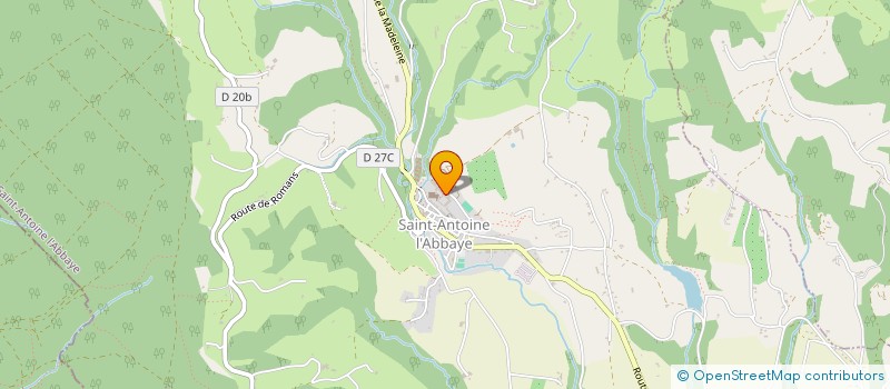 localisation de l'entreprise 947 543 955   SAINT ANTOINE L'ABBAYE